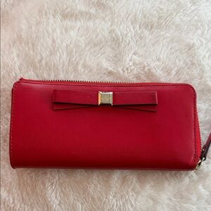 KATE SPADE RED WALLET